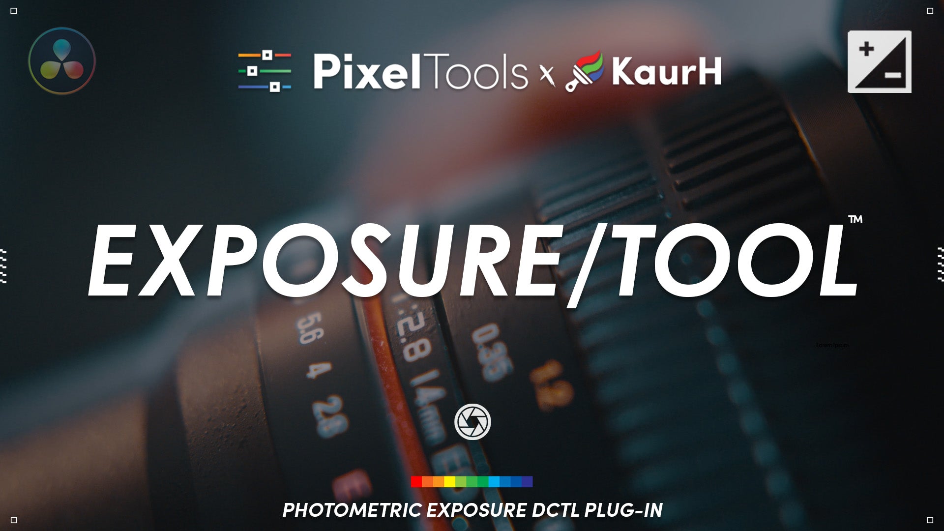 PixelTools Exposure/Tool DCTL Plug-In