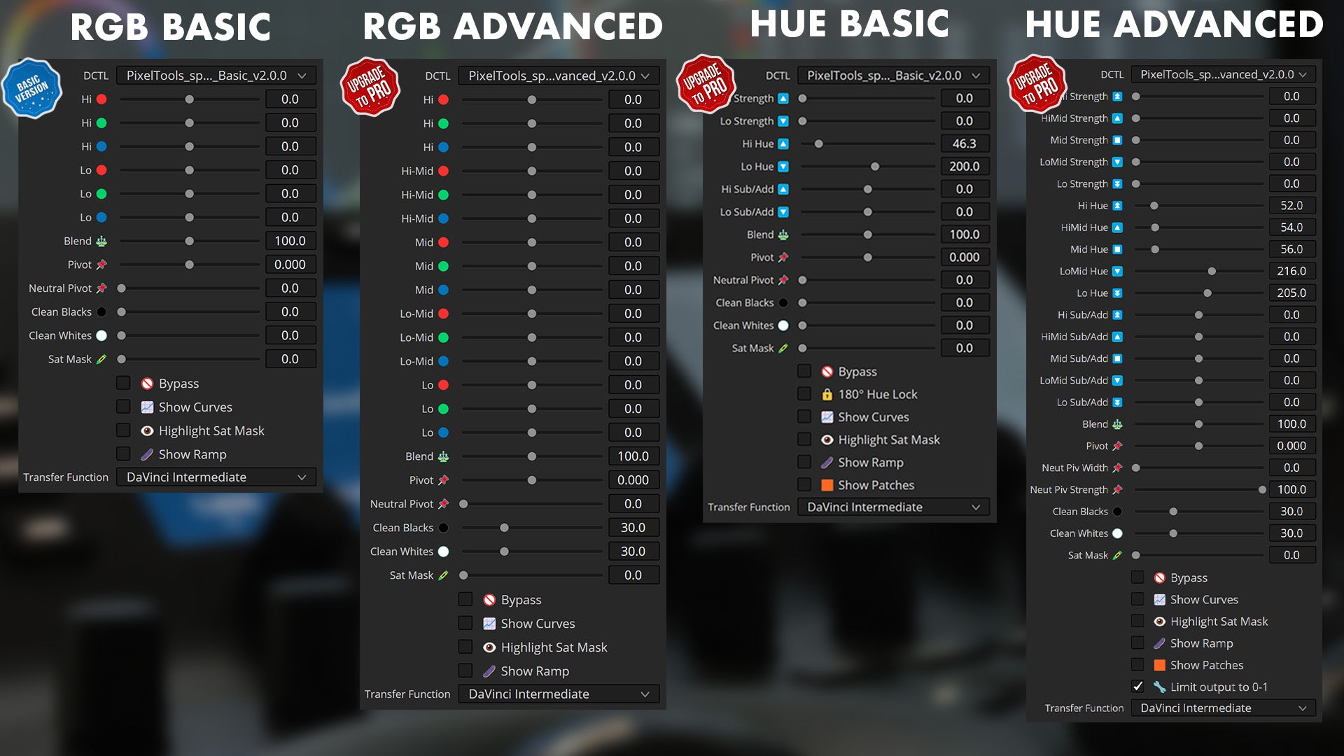 Split/Tone™ DCTL Plug-In