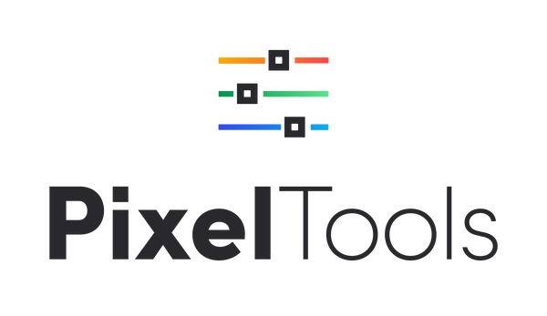 PixelTools — Black Text — Vertical