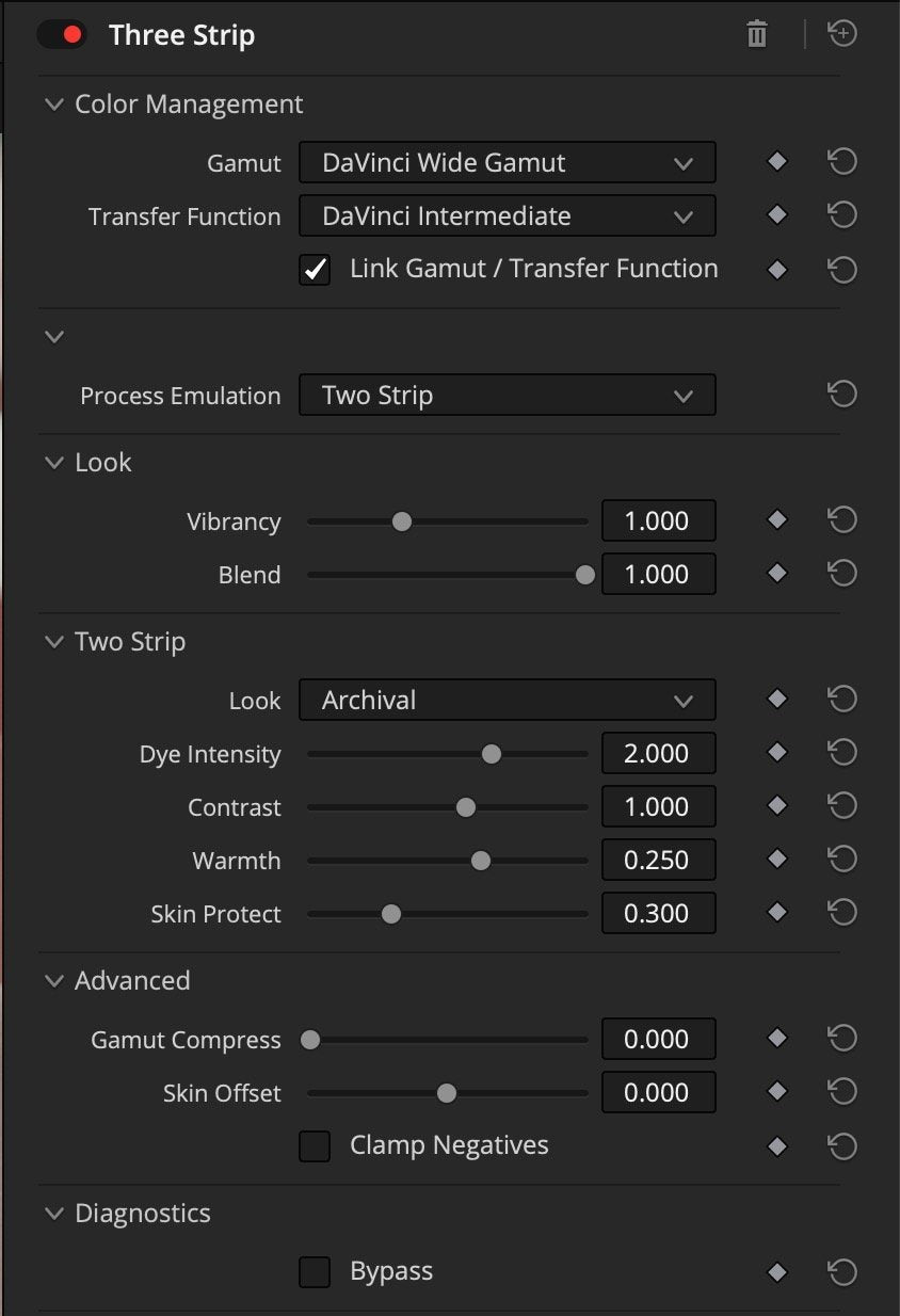 ThreeStrip_TwoStrip_OFX_UI plug-in interface